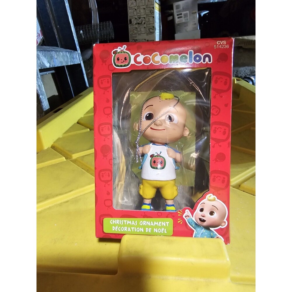 New COCO MELON DISNEY  KIDS TOY Cocomelon JJ Christmas Ornament By Kurt Adler